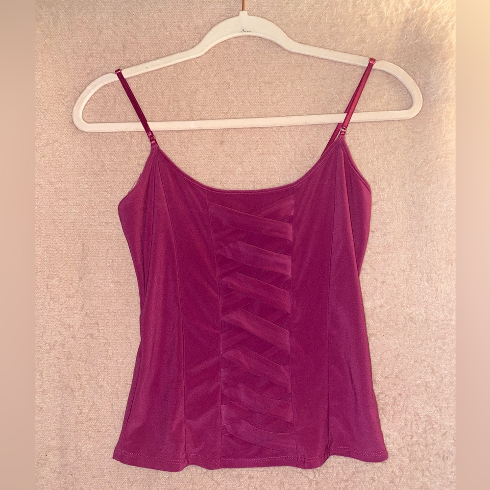 Charlotte Russe Criss Cross Tank